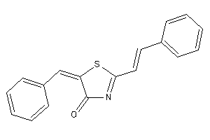 5-benzal-2-styryl-2-thiazolin-4-one