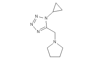 1-cyclopropyl-5-(pyrrolidinomethyl)tetrazole