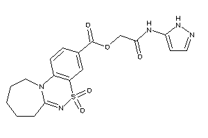 DiketoBLAHcarboxylic Acid [2-keto-2-(1H-pyrazol-5-ylamino)ethyl] Ester