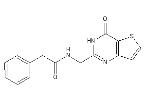 N-[(4-keto-3H-thieno[3,2-d]pyrimidin-2-yl)methyl]-2-phenyl-acetamide