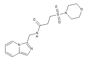 N-(imidazo[1,5-a]pyridin-3-ylmethyl)-3-morpholinosulfonyl-propionamide