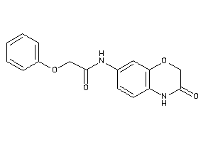 Image of N-(3-keto-4H-1,4-benzoxazin-7-yl)-2-phenoxy-acetamide