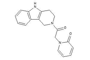 1-[2-keto-2-(1,3,4,5-tetrahydropyrido[4,3-b]indol-2-yl)ethyl]-2-pyridone