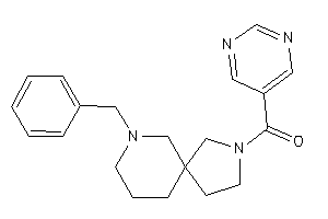 Image of (7-benzyl-3,7-diazaspiro[4.5]decan-3-yl)-(5-pyrimidyl)methanone