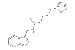 N-(imidazo[1,5-a]pyridin-3-ylmethyl)-5-(2-thienyl)valeramide