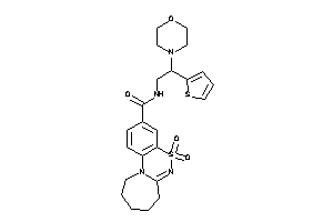 Diketo-N-[2-morpholino-2-(2-thienyl)ethyl]BLAHcarboxamide