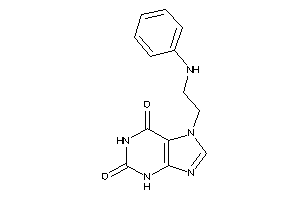 7-(2-anilinoethyl)xanthine