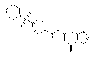 7-[(4-morpholinosulfonylanilino)methyl]thiazolo[3,2-a]pyrimidin-5-one