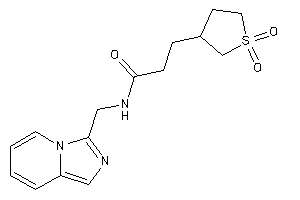 3-(1,1-diketothiolan-3-yl)-N-(imidazo[1,5-a]pyridin-3-ylmethyl)propionamide