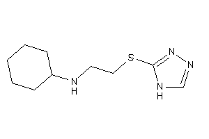 Cyclohexyl-[2-(4H-1,2,4-triazol-3-ylthio)ethyl]amine