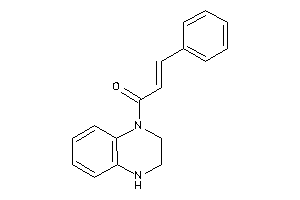 1-(3,4-dihydro-2H-quinoxalin-1-yl)-3-phenyl-prop-2-en-1-one