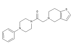 2-(6,7-dihydro-4H-thieno[3,2-c]pyridin-5-yl)-1-(4-phenylpiperazino)ethanone