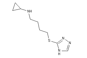 Cyclopropyl-[4-(4H-1,2,4-triazol-3-ylthio)butyl]amine