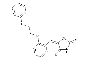 5-[2-(2-phenoxyethoxy)benzylidene]-2-thioxo-thiazolidin-4-one