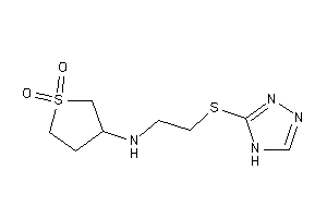 Image of (1,1-diketothiolan-3-yl)-[2-(4H-1,2,4-triazol-3-ylthio)ethyl]amine