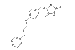 5-[4-(2-phenoxyethoxy)benzylidene]-2-thioxo-thiazolidin-4-one