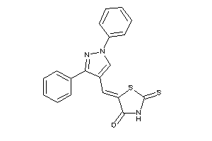 5-[(1,3-diphenylpyrazol-4-yl)methylene]-2-thioxo-thiazolidin-4-one