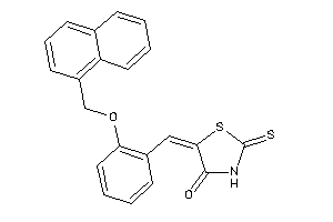 5-[2-(1-naphthylmethoxy)benzylidene]-2-thioxo-thiazolidin-4-one