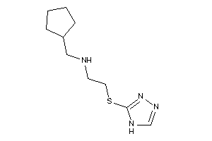 Cyclopentylmethyl-[2-(4H-1,2,4-triazol-3-ylthio)ethyl]amine