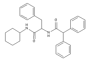 N-cyclohexyl-2-[(2,2-diphenylacetyl)amino]-3-phenyl-propionamide