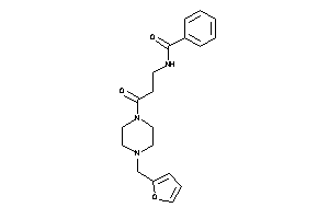 N-[3-[4-(2-furfuryl)piperazino]-3-keto-propyl]benzamide