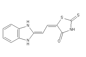 Image of 5-[2-(1,3-dihydrobenzimidazol-2-ylidene)ethylidene]-2-thioxo-thiazolidin-4-one