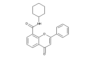 N-cyclohexyl-4-keto-2-phenyl-chromene-8-carboxamide