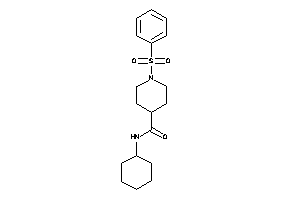 1-besyl-N-cyclohexyl-isonipecotamide