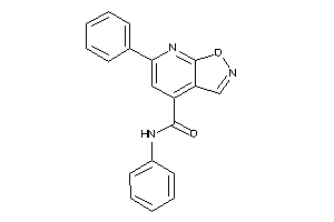 N,6-diphenylisoxazolo[5,4-b]pyridine-4-carboxamide