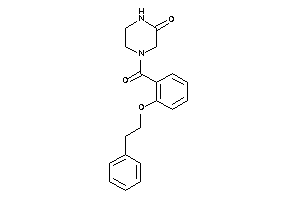 4-(2-phenethyloxybenzoyl)piperazin-2-one