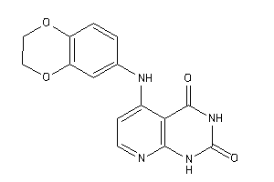 5-(2,3-dihydro-1,4-benzodioxin-6-ylamino)-1H-pyrido[2,3-d]pyrimidine-2,4-quinone