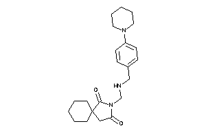 3-[[(4-piperidinobenzyl)amino]methyl]-3-azaspiro[4.5]decane-2,4-quinone