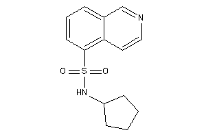 N-cyclopentylisoquinoline-5-sulfonamide