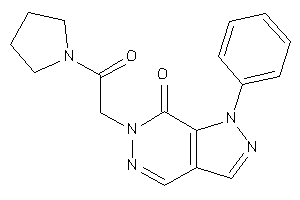 6-(2-keto-2-pyrrolidino-ethyl)-1-phenyl-pyrazolo[3,4-d]pyridazin-7-one