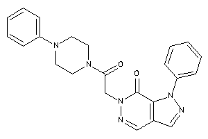 6-[2-keto-2-(4-phenylpiperazino)ethyl]-1-phenyl-pyrazolo[3,4-d]pyridazin-7-one