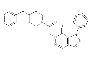 6-[2-(4-benzylpiperidino)-2-keto-ethyl]-1-phenyl-pyrazolo[3,4-d]pyridazin-7-one
