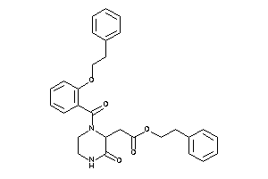 2-[3-keto-1-(2-phenethyloxybenzoyl)piperazin-2-yl]acetic Acid Phenethyl Ester