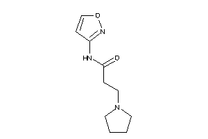 N-isoxazol-3-yl-3-pyrrolidino-propionamide