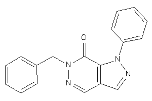 6-benzyl-1-phenyl-pyrazolo[3,4-d]pyridazin-7-one