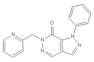 1-phenyl-6-(2-pyridylmethyl)pyrazolo[3,4-d]pyridazin-7-one