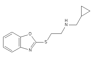 2-(1,3-benzoxazol-2-ylthio)ethyl-(cyclopropylmethyl)amine