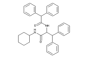 N-cyclohexyl-2-[(2,2-diphenylacetyl)amino]-3,3-diphenyl-propionamide