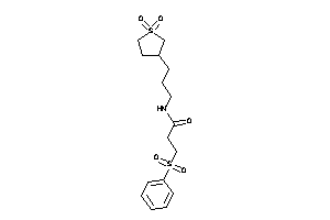 3-besyl-N-[3-(1,1-diketothiolan-3-yl)propyl]propionamide