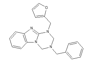 Image of 3-benzyl-1-(2-furfuryl)-2,4-dihydro-[1,3,5]triazino[1,2-a]benzimidazole