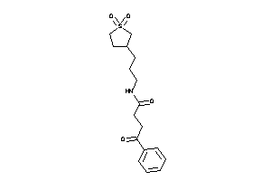 N-[3-(1,1-diketothiolan-3-yl)propyl]-4-keto-4-phenyl-butyramide