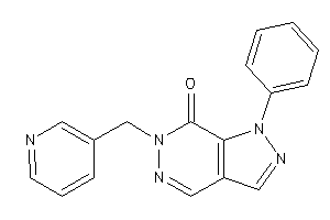 1-phenyl-6-(3-pyridylmethyl)pyrazolo[3,4-d]pyridazin-7-one