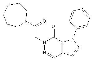 6-[2-(azepan-1-yl)-2-keto-ethyl]-1-phenyl-pyrazolo[3,4-d]pyridazin-7-one