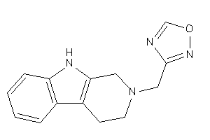 Image of 3-(1,3,4,9-tetrahydro-$b-carbolin-2-ylmethyl)-1,2,4-oxadiazole