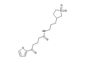 N-[3-(1,1-diketothiolan-3-yl)propyl]-5-keto-5-(2-thienyl)valeramide