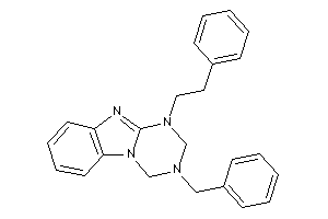 3-benzyl-1-phenethyl-2,4-dihydro-[1,3,5]triazino[1,2-a]benzimidazole